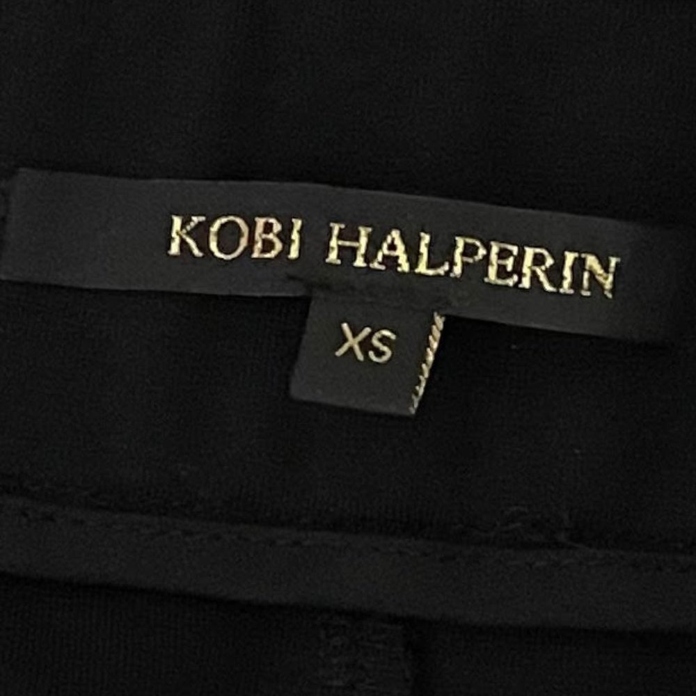 Koby Halperin Alba Flare Cropped Black Pants - Picture 4 of 7